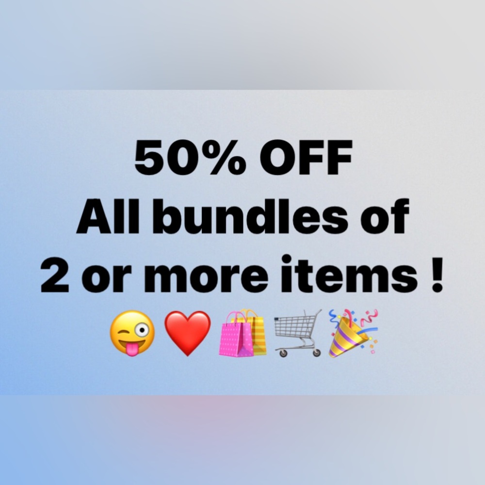 Bundle up for savings!!
